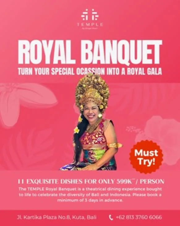 The Temple Royal Banquet