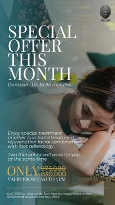 Indulge in Ultimate Relaxation at Tari Spa – Special Offer This Month!
