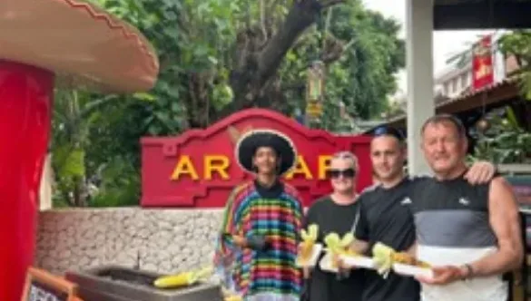 New at Aribar – Fresh Grilled Corn with 3 Homemade Sauces!