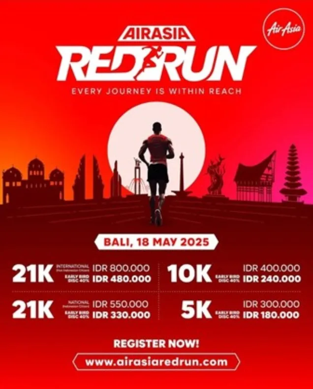 AirAsia RedRun 2025: Run, Explore, and Celebrate in Bali!
